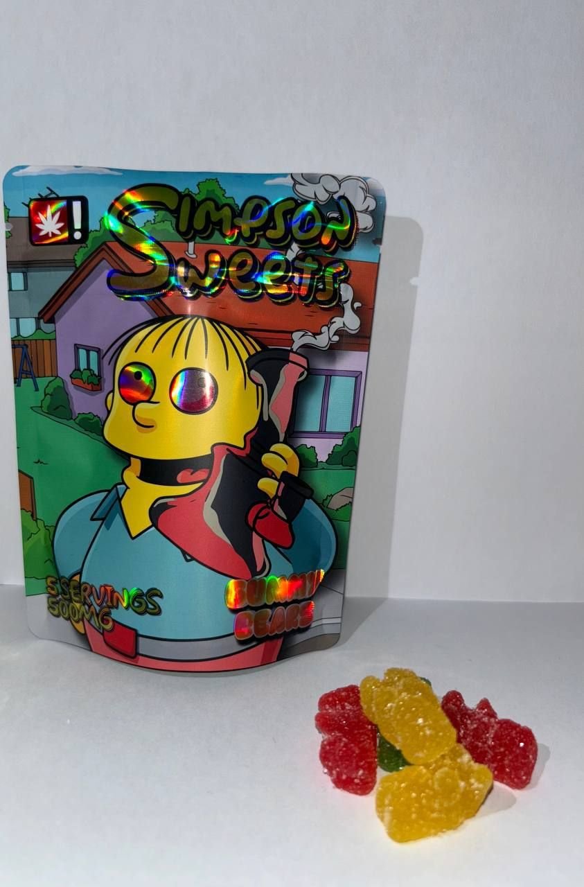 GUMMY BEARS - Simpson Edible 500MG GUMMY BEARS - Simpson Edible 500MG