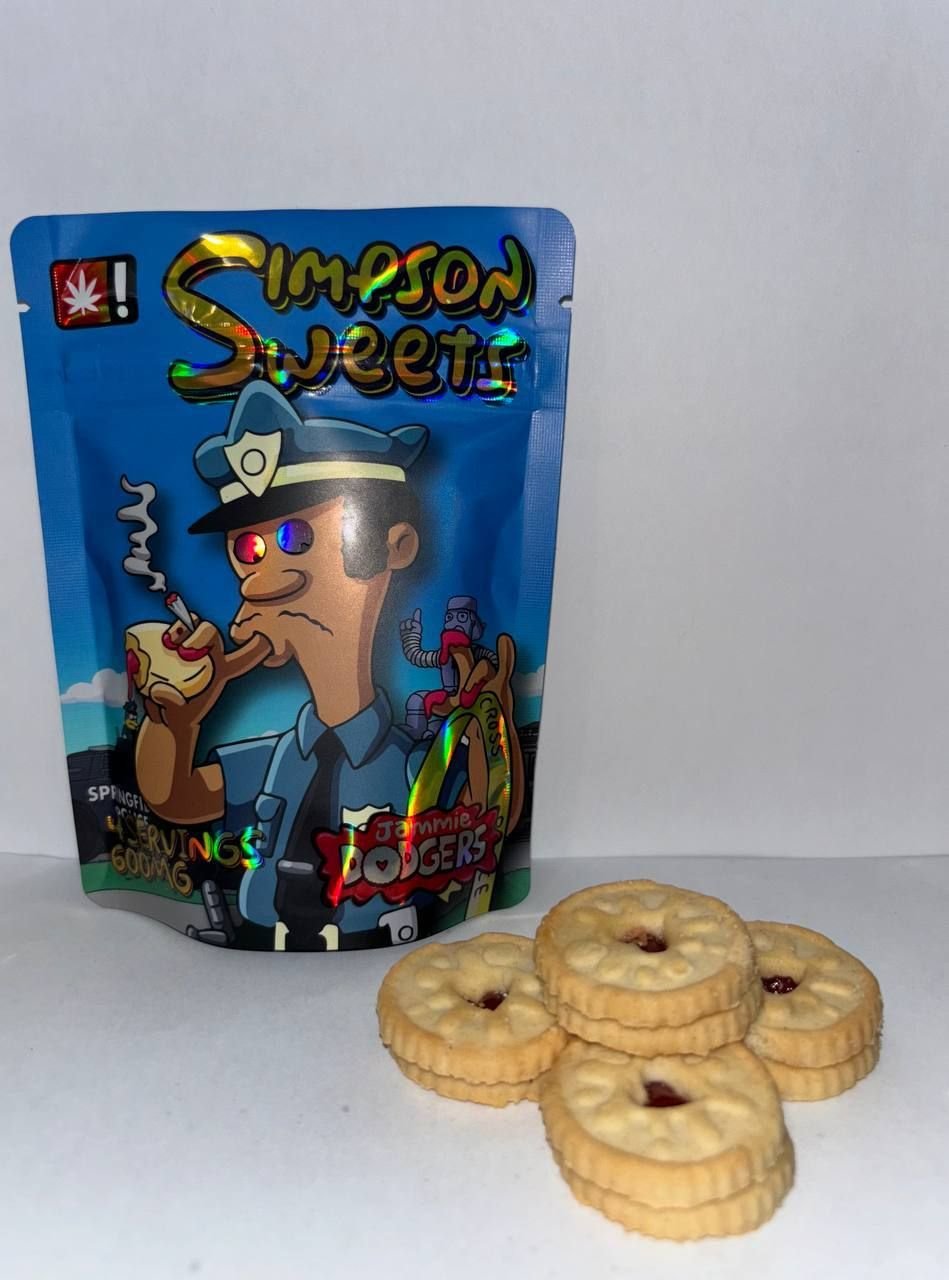 JAMMIE DODGERS - Simpson Edible 600MG JAMMIE DODGERS - Simpson Edible 600MG