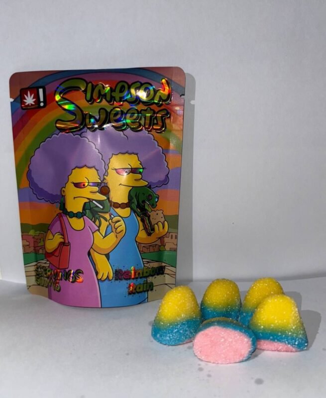 RAINBOW RAIN - Simpson Edible 500MG