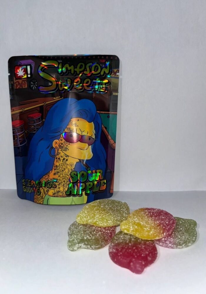 SOUR APPLE - Simpson Edible 500MG