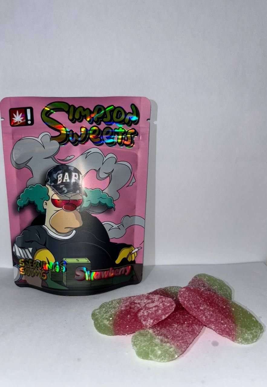 STRAWBERRY - Simpson Edible 500MG STRAWBERRY - Simpson Edible 500MG