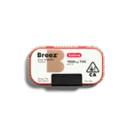 Breez THC tablets open tin